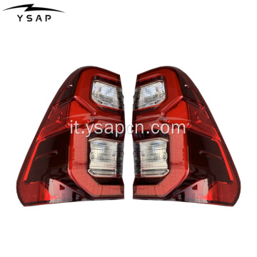 2021 fanali posteriori del lampione della coda a LED HILUX ROSSO